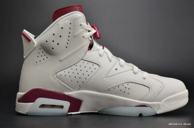 Cheap Maroon Jordan Retro Air 384664-116 6 white 0714